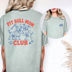 Pit Bull Mom Club T-shirt