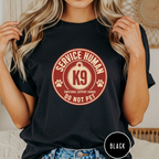 Service Human Do Not Pet  T-shirt