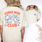 Corgi Mom Club T-shirt