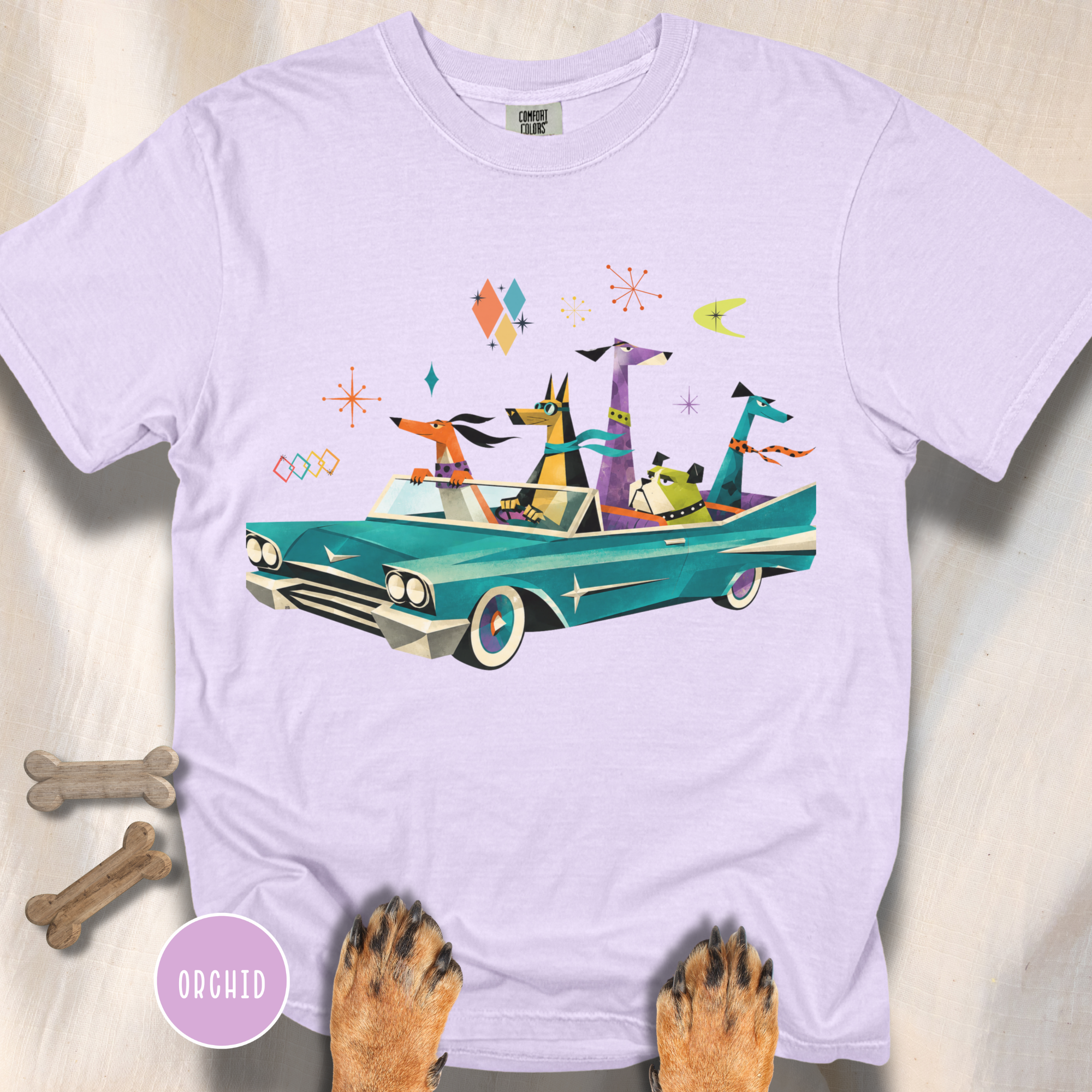 Atomic Dogs Hit the Streets T-shirt