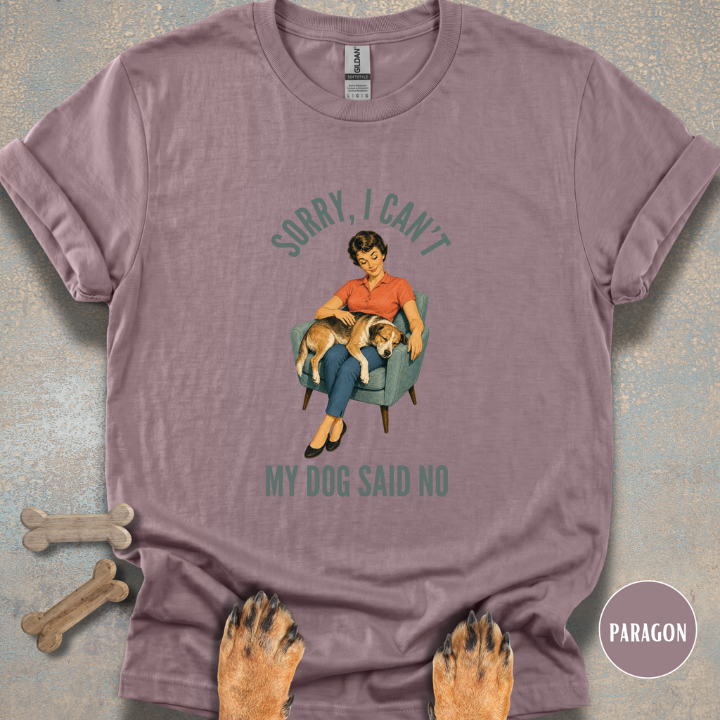 Sorry I Can't, Dog T-shirt