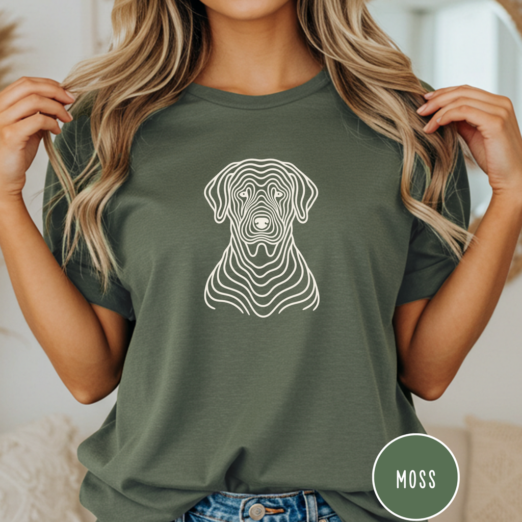 'Sup Pup Optical Art T-shirt