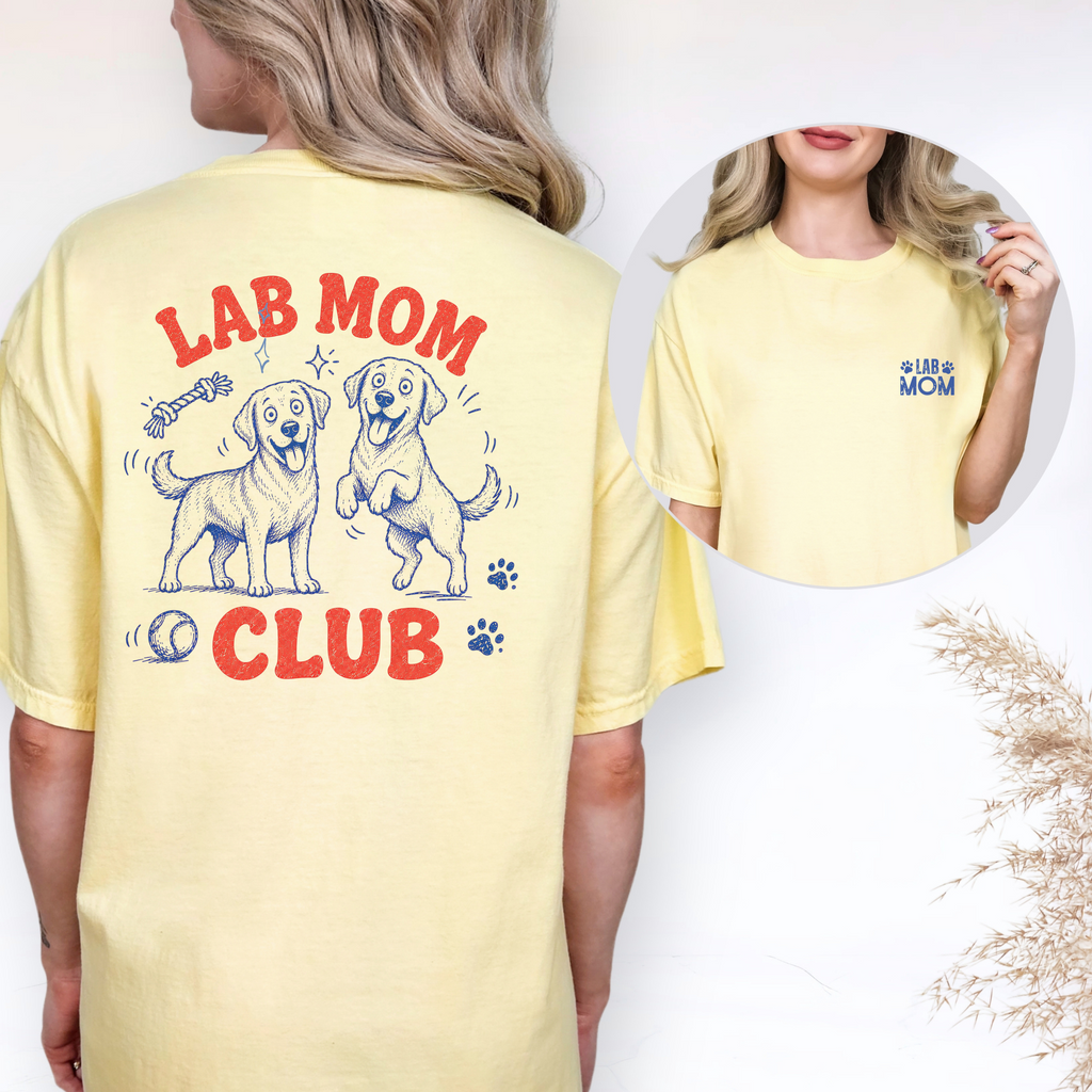 Lab Mom Club T-shirt