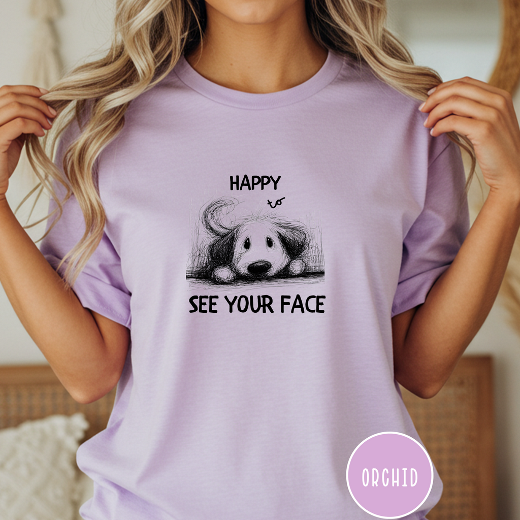Happy to See Your Face Teacher T-shirt