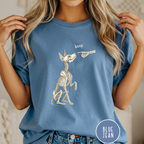 Skeleton Dog Boop  T-shirt