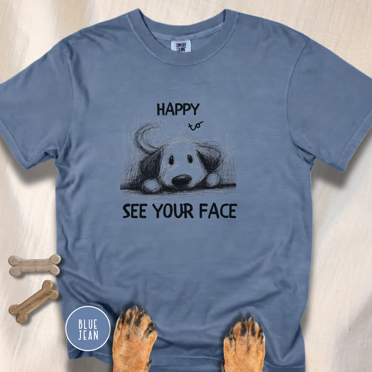Happy to See Your Face Teacher T-shirt