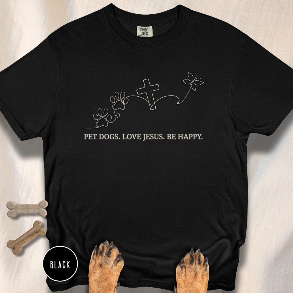 Pet Dogs, Love Jesus T-shirt