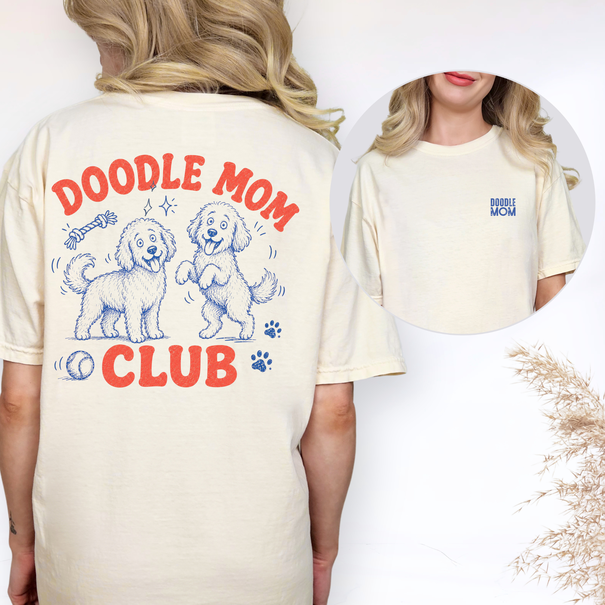 Goldendoodle Mom Club T-shirt