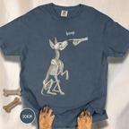 Skeleton Dog Boop  T-shirt