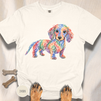 Scribble Dachshund T-shirt
