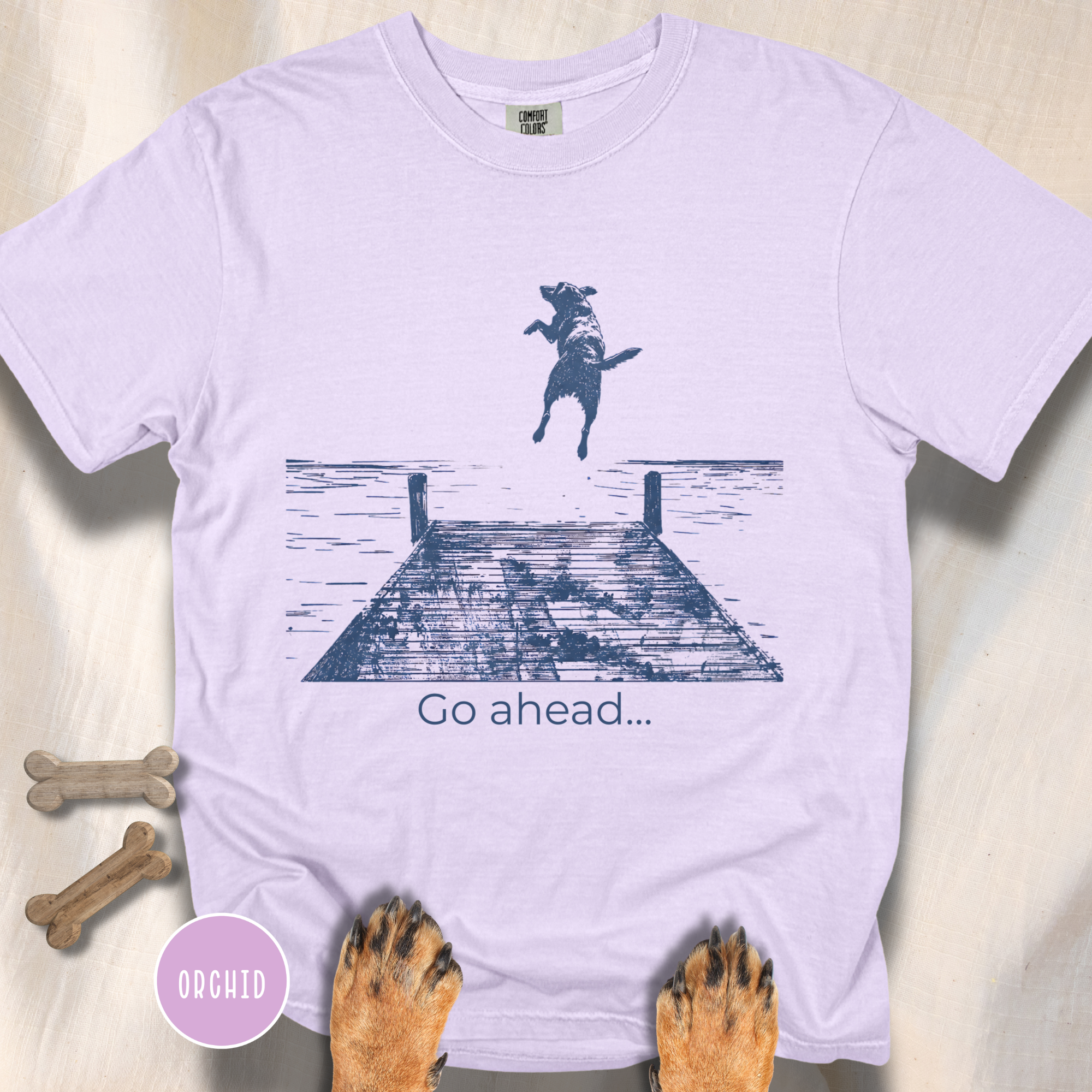 Go ahead...and Jump Dock Dog T-Shirt