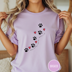 Paws and Hearts Trail T-shirt