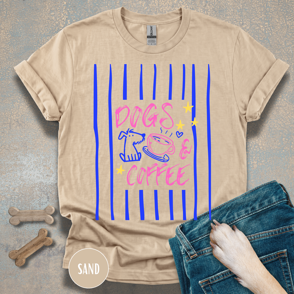 Dogs & Coffee T-Shirt