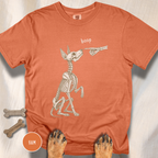 Skeleton Dog Boop  T-shirt