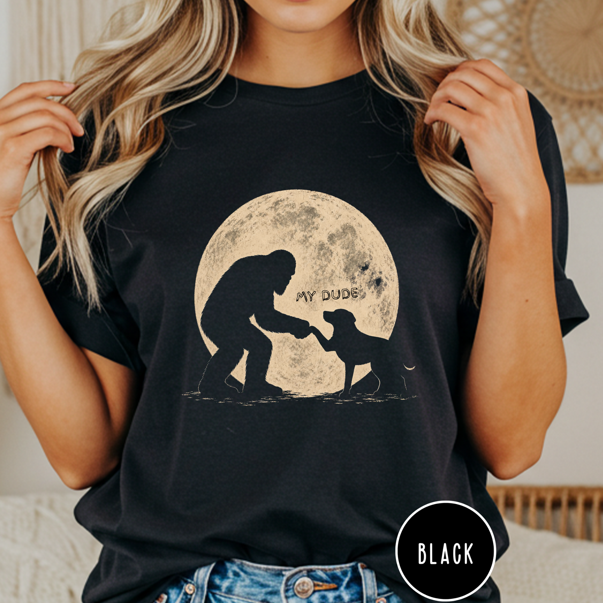 My Dude Big Foot Fist Bump T-shirt