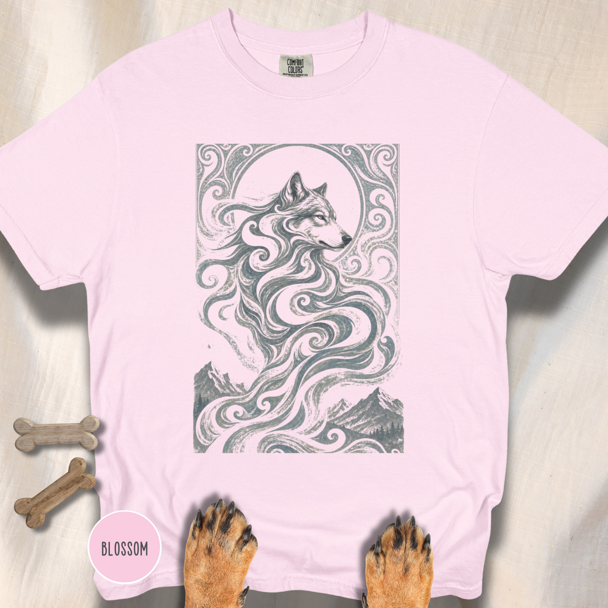 Spirit of the Wind Wolf T-shirt