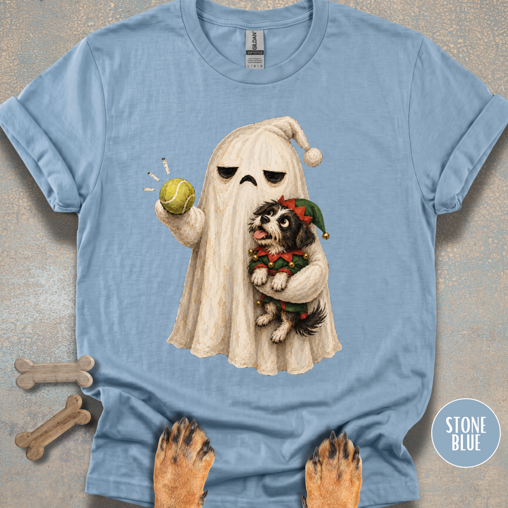 Santa Ghost T-shirt