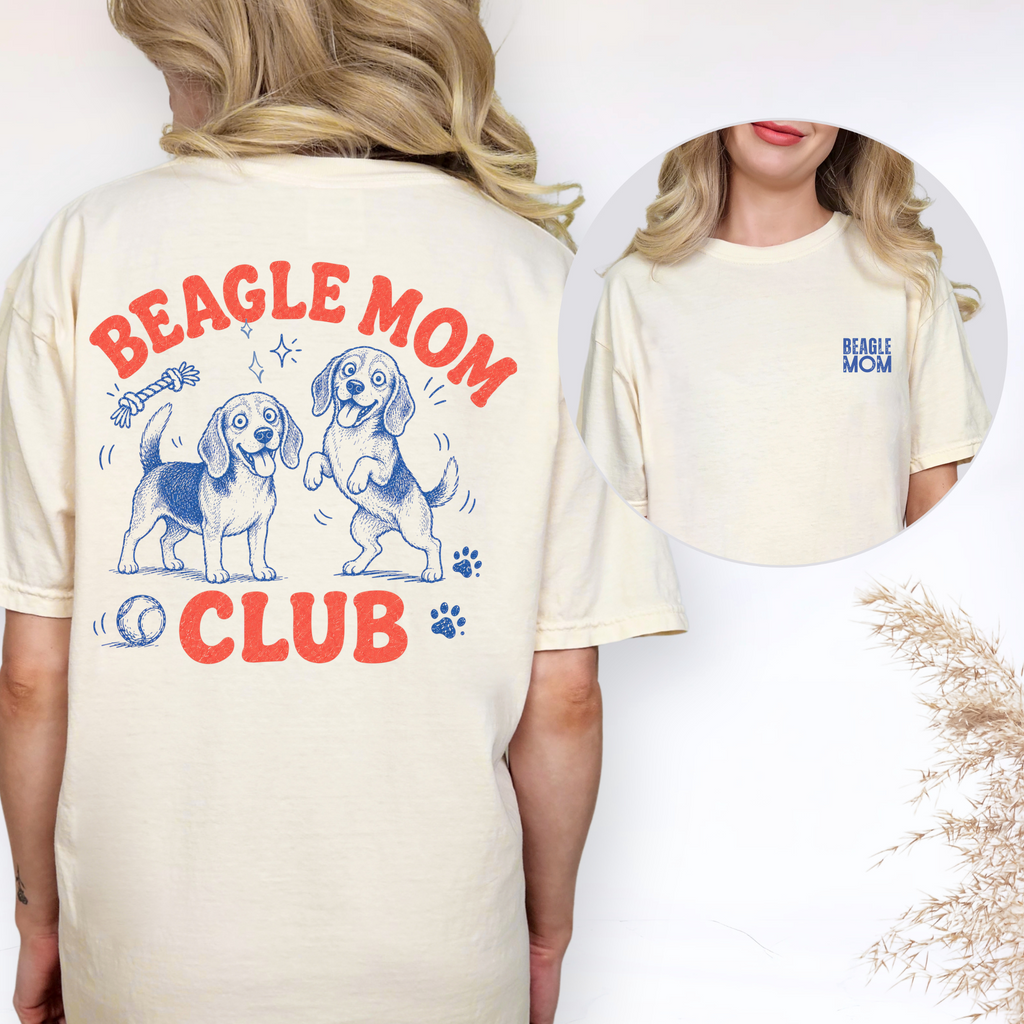 Beagle Mom Club T-shirt