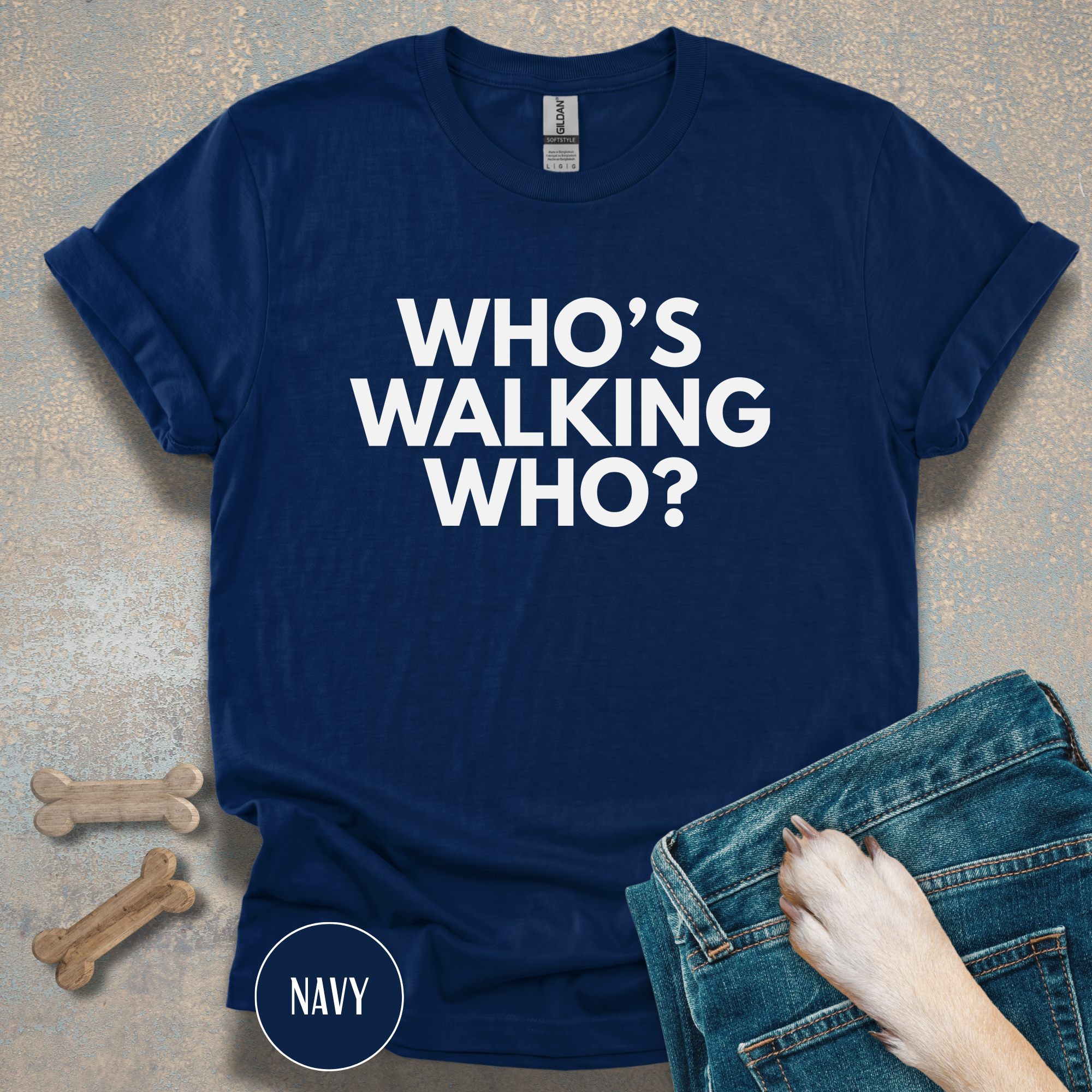 Who's Walking Who? T-shirt