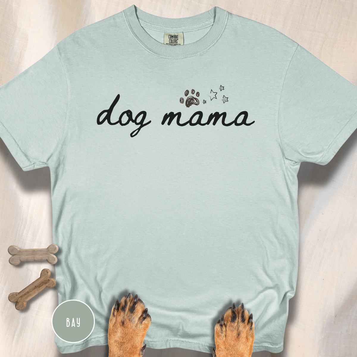 Dog Mama Paws & Stars T-shirt