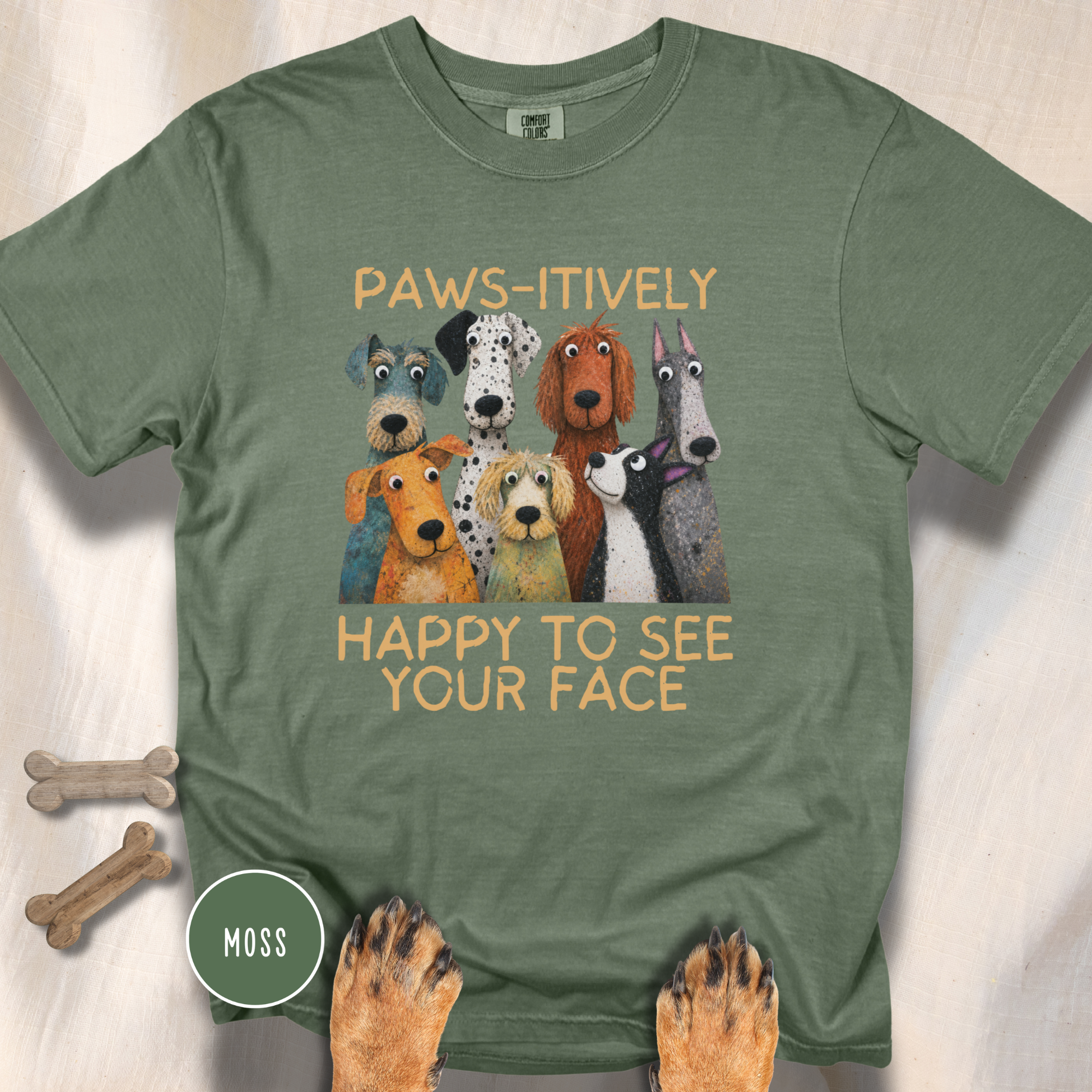 Paws-itively Happy T-shirt