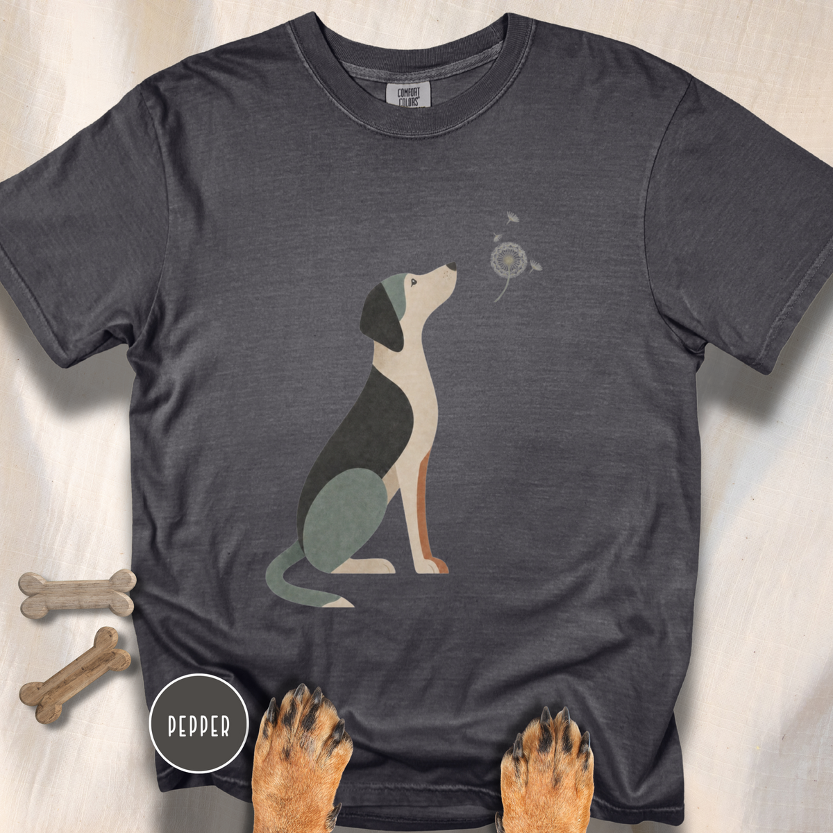 A Dog and a Dandelion T-shirt