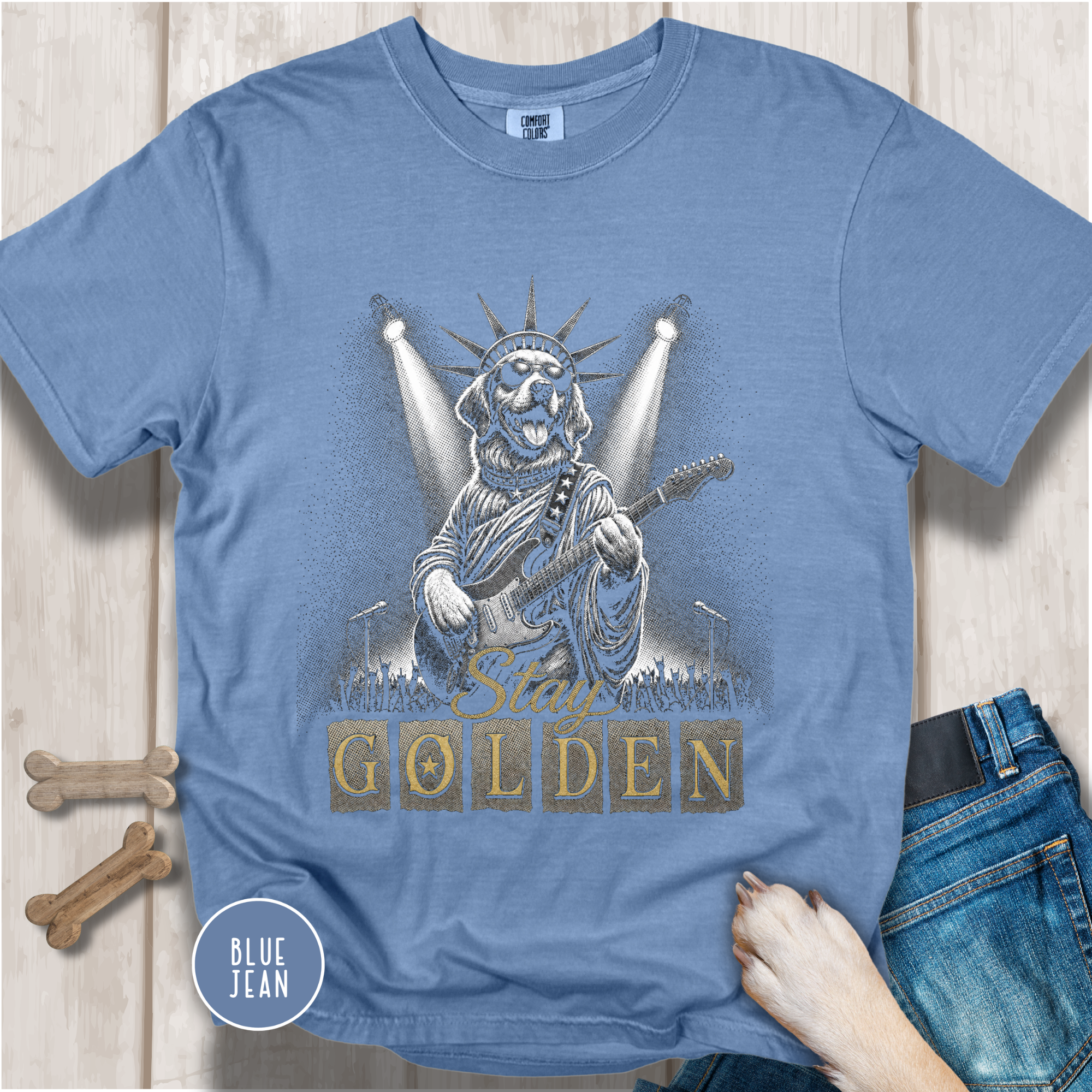 Golden Retriever Stay Golden T-shirt