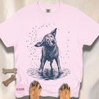 Dog Shaking Off Water T-shirt