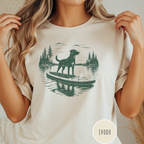 Paddleboard Dog  T-shirt