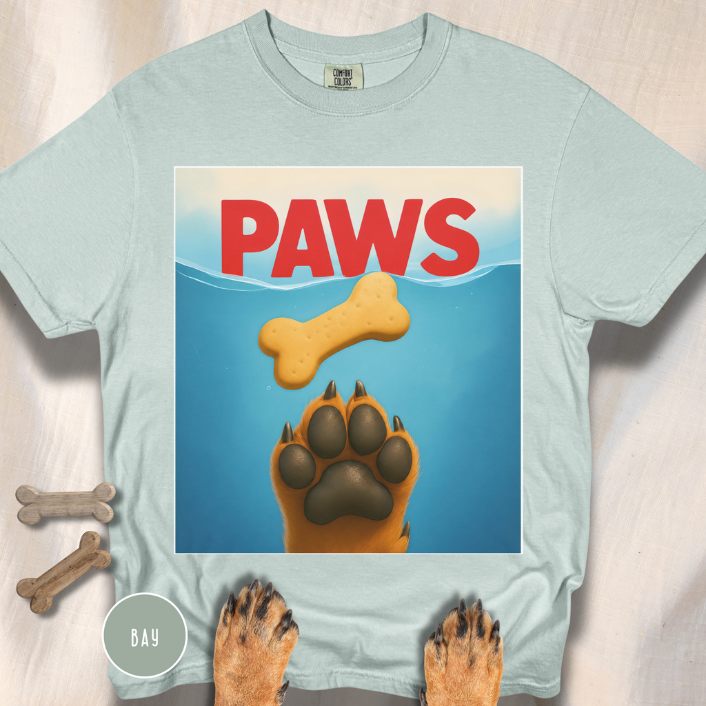 PAWS | Funny Dog Movie Parody T-Shirt