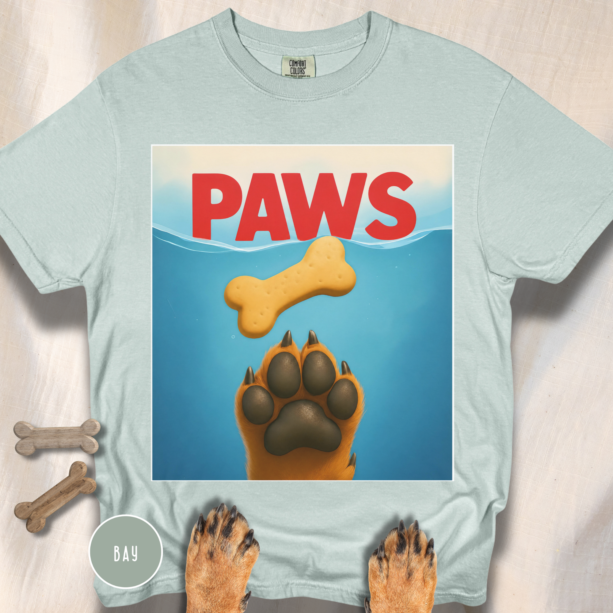PAWS | Funny Dog Movie Parody T-Shirt