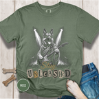 Stay Unleashed German Shepherd Vintage Graphic T-shirt