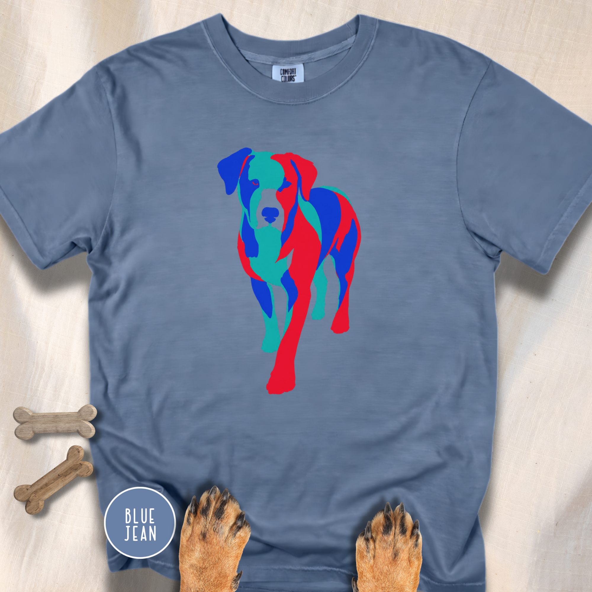 Pop Art Dog T-shirt