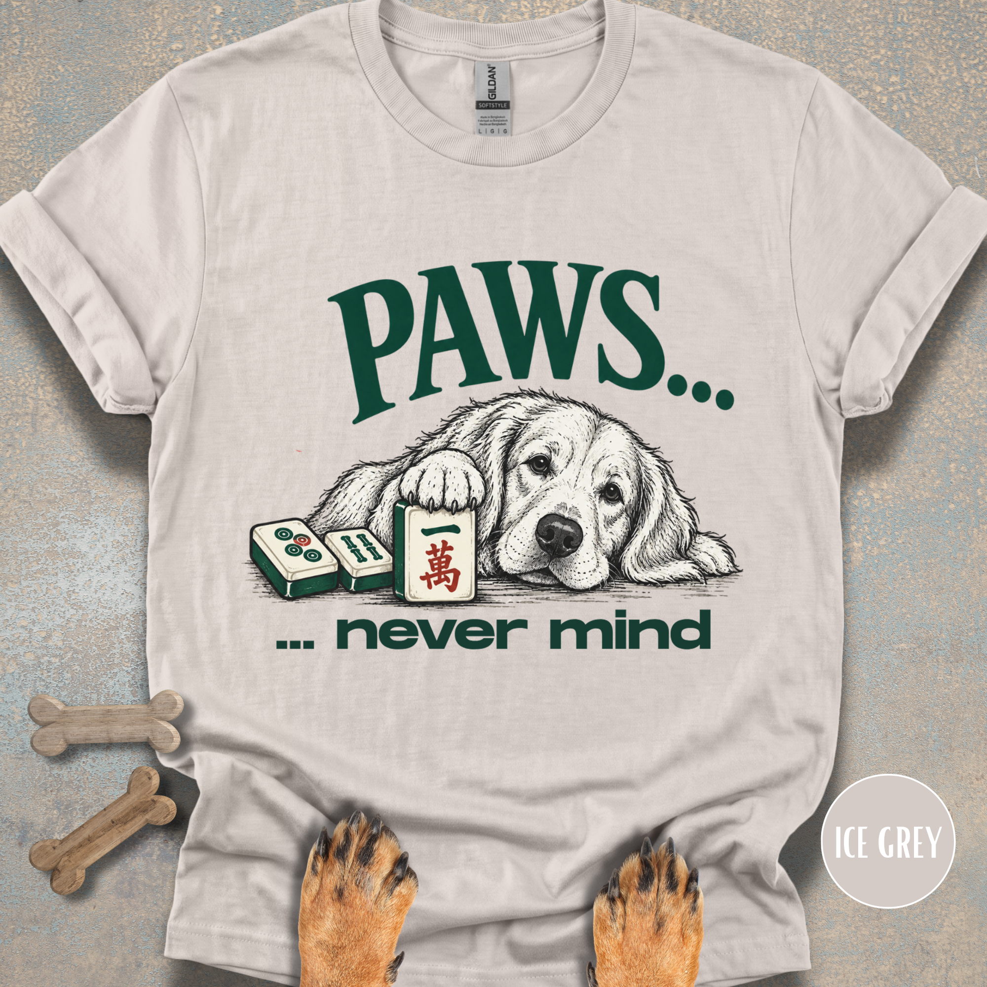 Mah Jong 'Paws' T-shirt