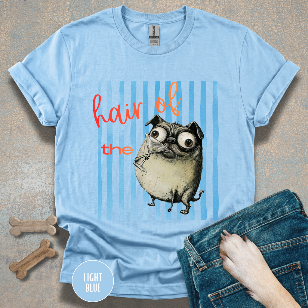 Hair of the Dog Pug Hangover T-Shirt