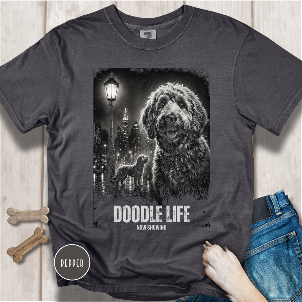Doodle Life film noir movie poster T-shirt