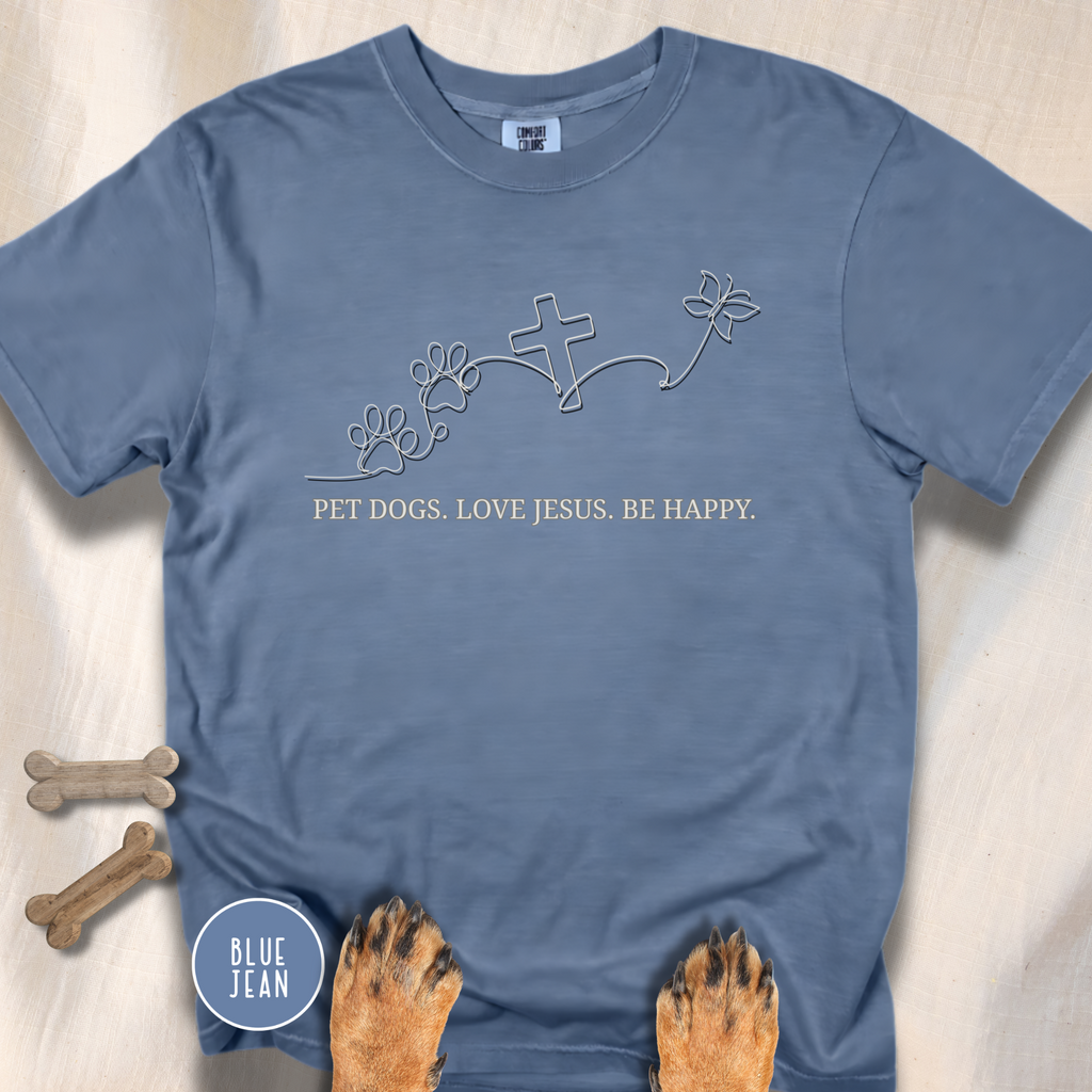 Pet Dogs, Love Jesus T-shirt