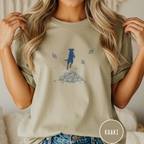 Leaf Pile Dog  T-Shirt