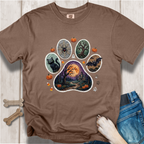 Haunted Trails Dog Paw T-Shirt