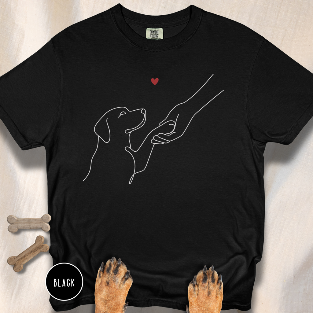 Paw in Hand T-shirt
