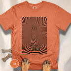 Gazing into Eternity Optical Art T-shirt