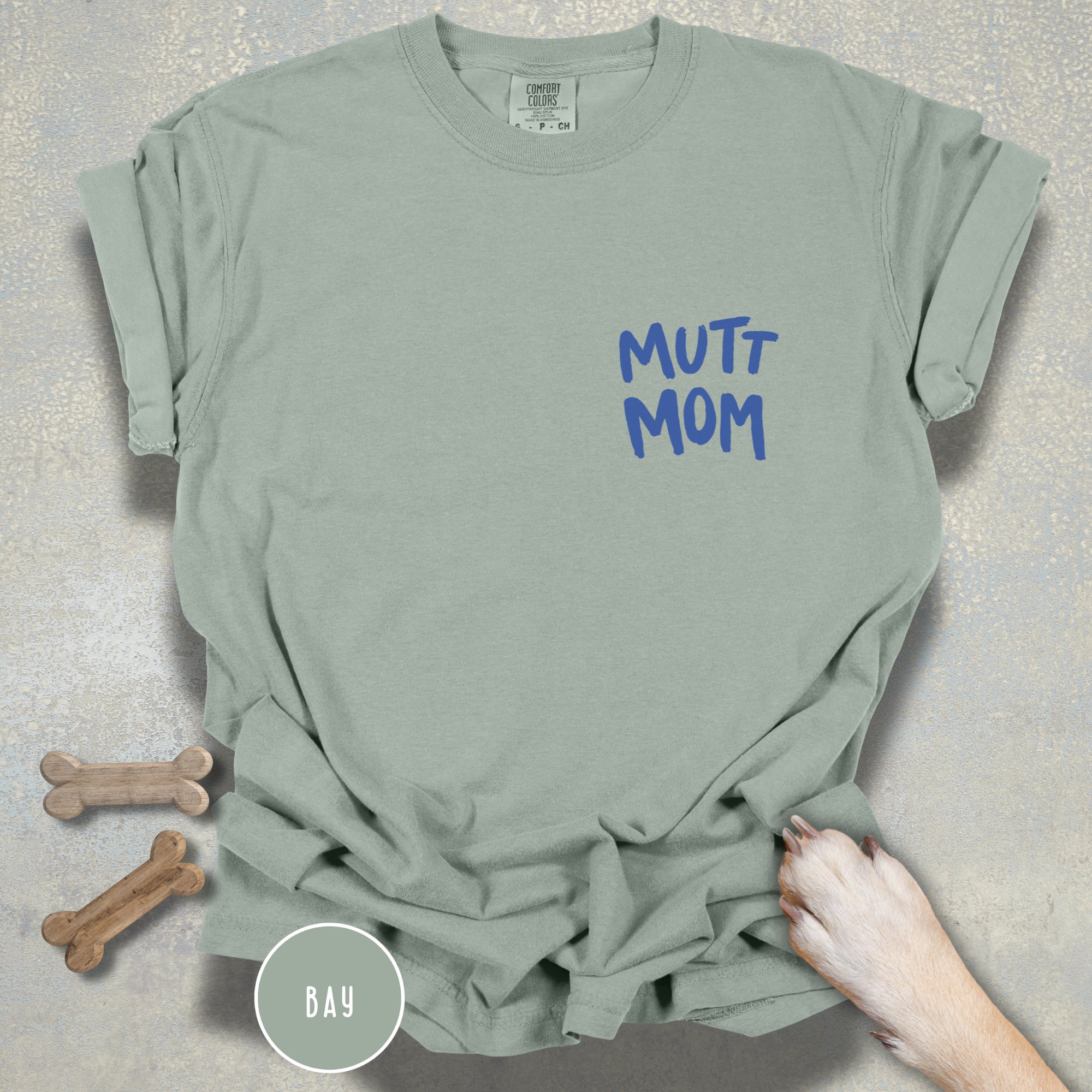 Mutt Mom Club T-Shirt for Rescue Dog Lovers