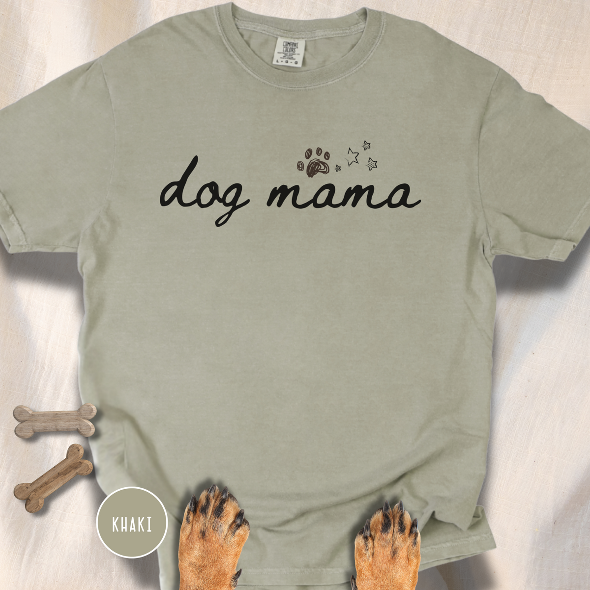 Dog Mama Paws & Stars T-shirt