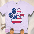 American Flag Pawtriot T-shirt