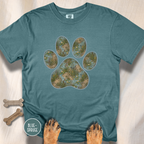 Paws in the Marsh Dog Paw T-Shirt