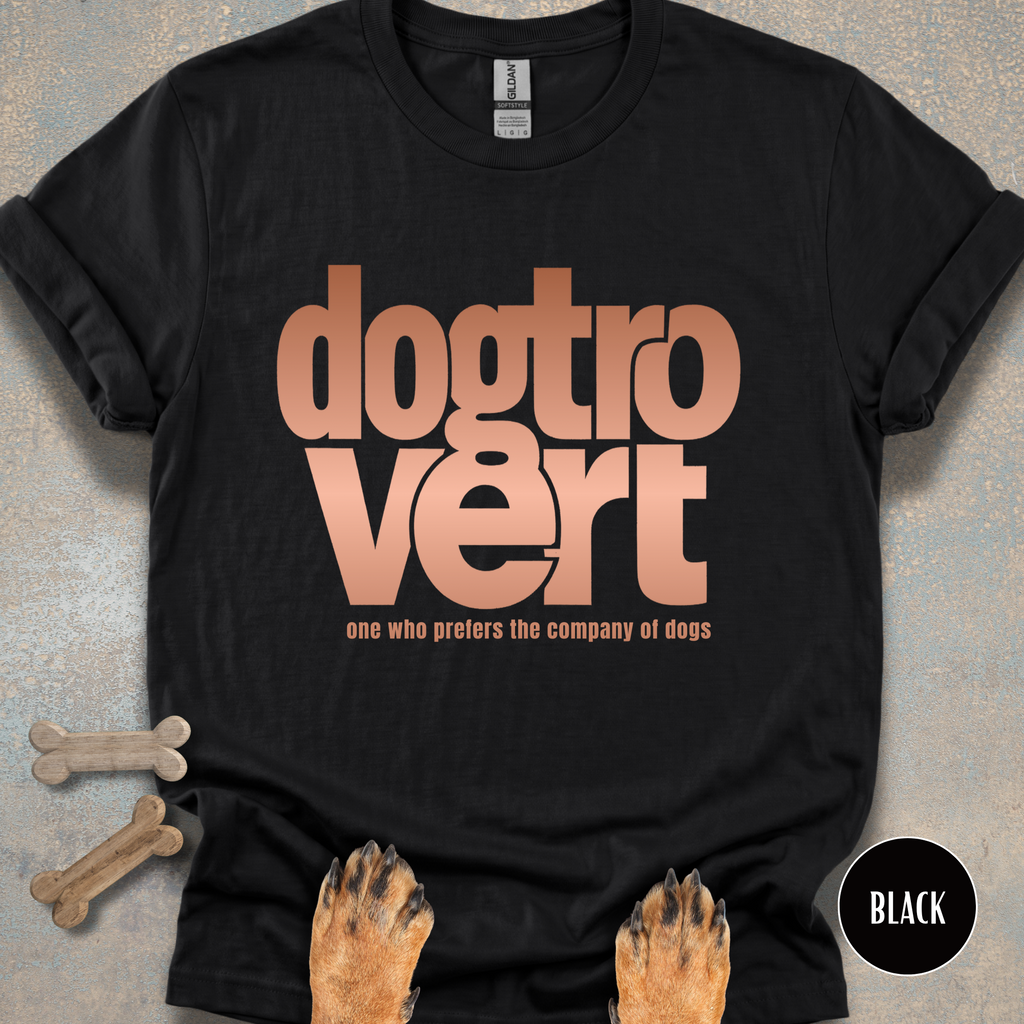Dogtrovert Statment T-shirt