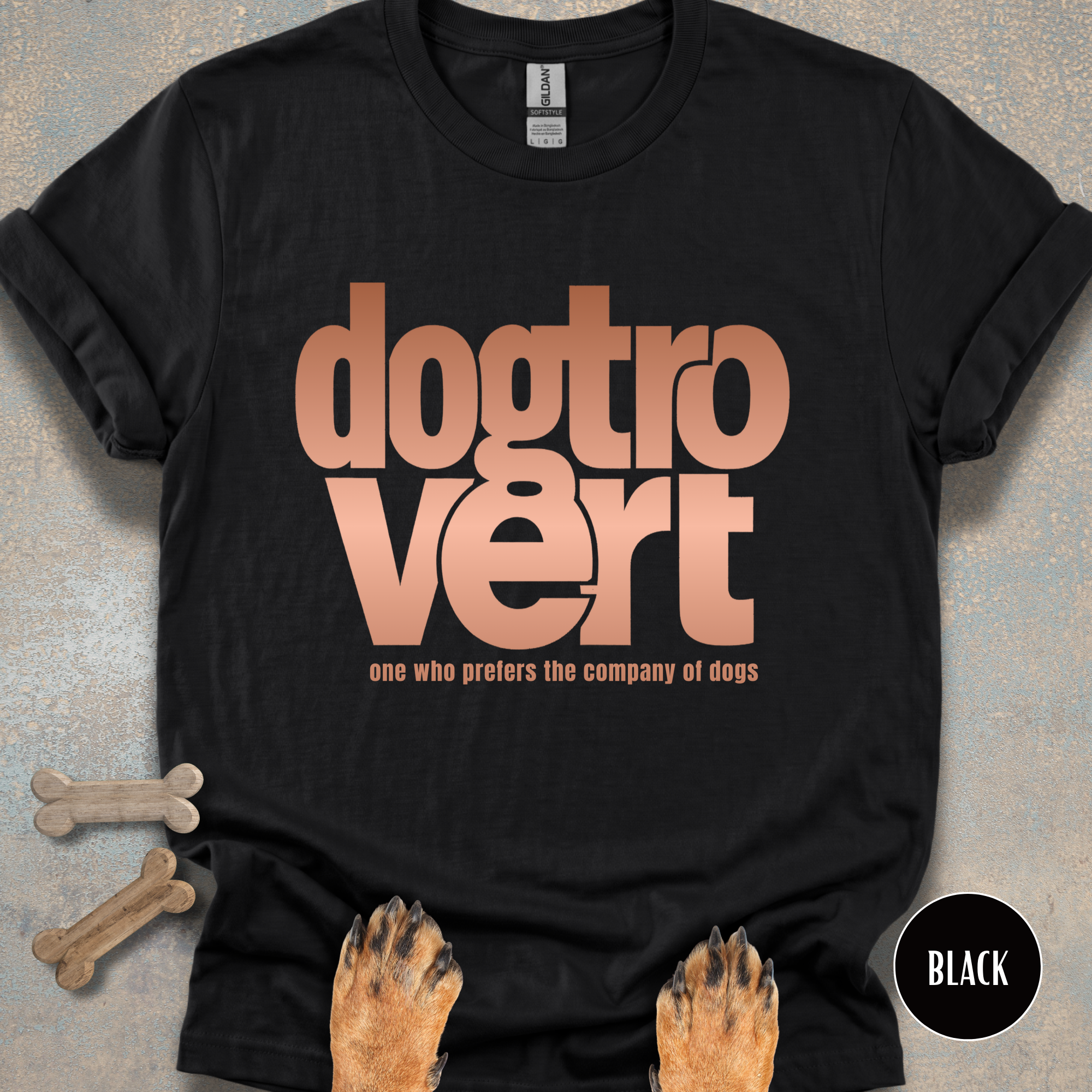 Dogtrovert Statment T-shirt