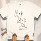 Frenchie > People Nom Nom  T-shirt