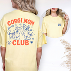 Corgi Mom Club T-shirt