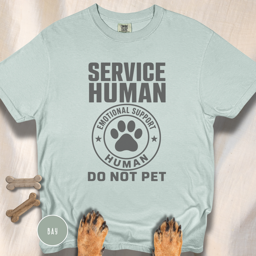 Service Human Do Not Pet T-shirt